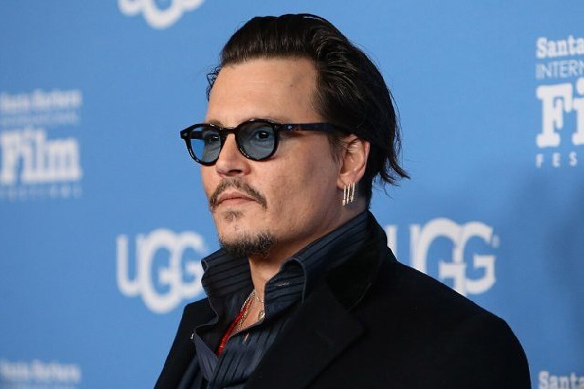 Johnny Depp chills out in Ibiza