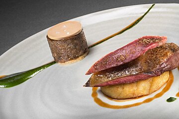 La Bouitte Restaurant, St Martin de Belleville style of cuisine