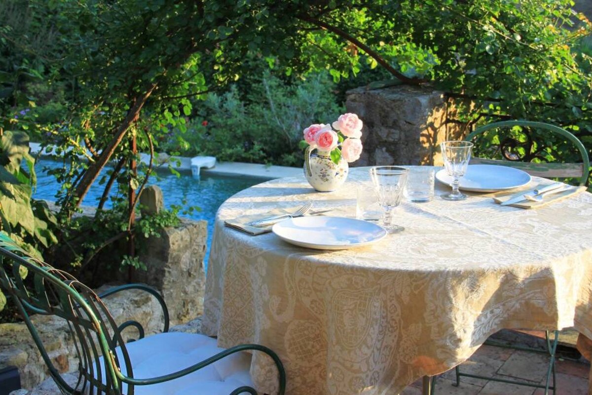 Les Rosees Hotel, Mougins terrace