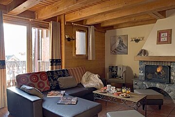 Lumiere de Soleil Chalet, Val Thorens lounge