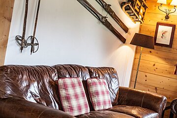 Des Amis Chalet, Morzine lounge