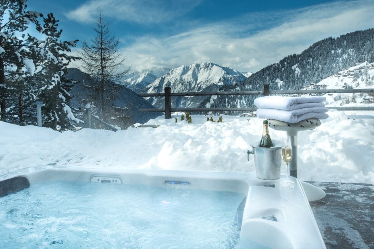 Rock Chalet, Verbier - Centre jacuzzi
