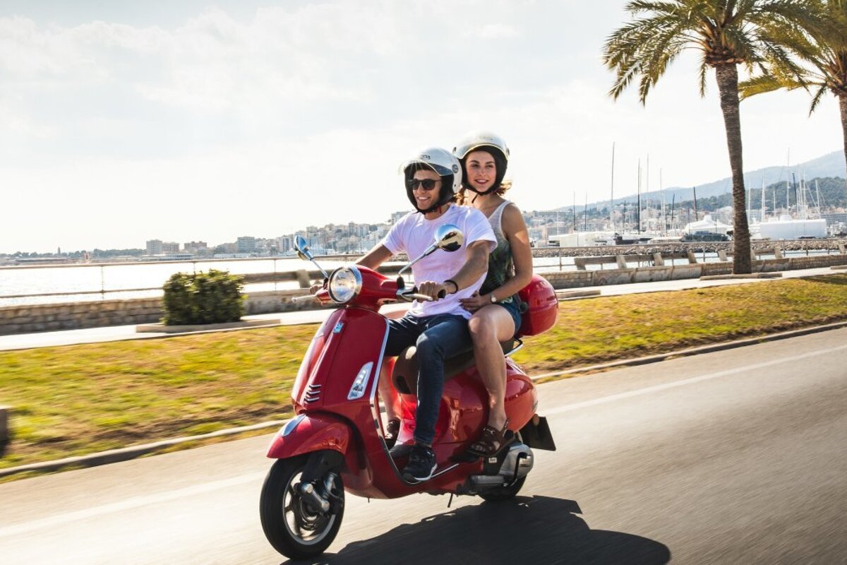 Scooter & Motorbike Hire, Palma Marina