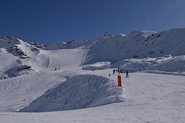 a piste in verbier