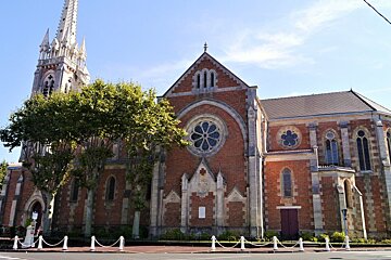 a view of the Basilique Notre Dame
