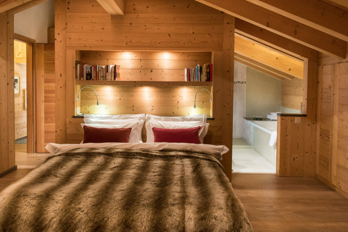 Rock Chalet, Verbier - Centre double room