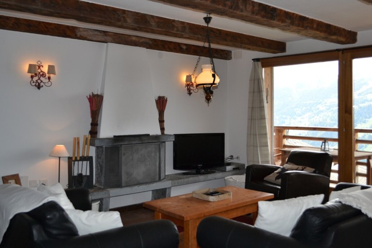Valhalla Oden Apartment, Verbier living-room