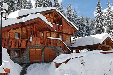 Beriozka Chalet, La Tania exterior