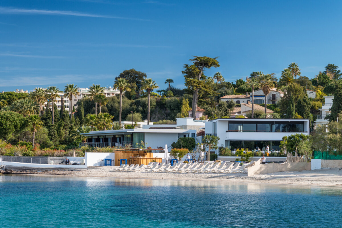 Cap d'Antibes Beach Club, Juan les Pins beach