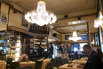 Cova Cafe, Milan interior