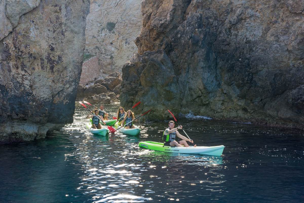 Santa Ponsa Guided Kayak Tour, Santa Ponsa