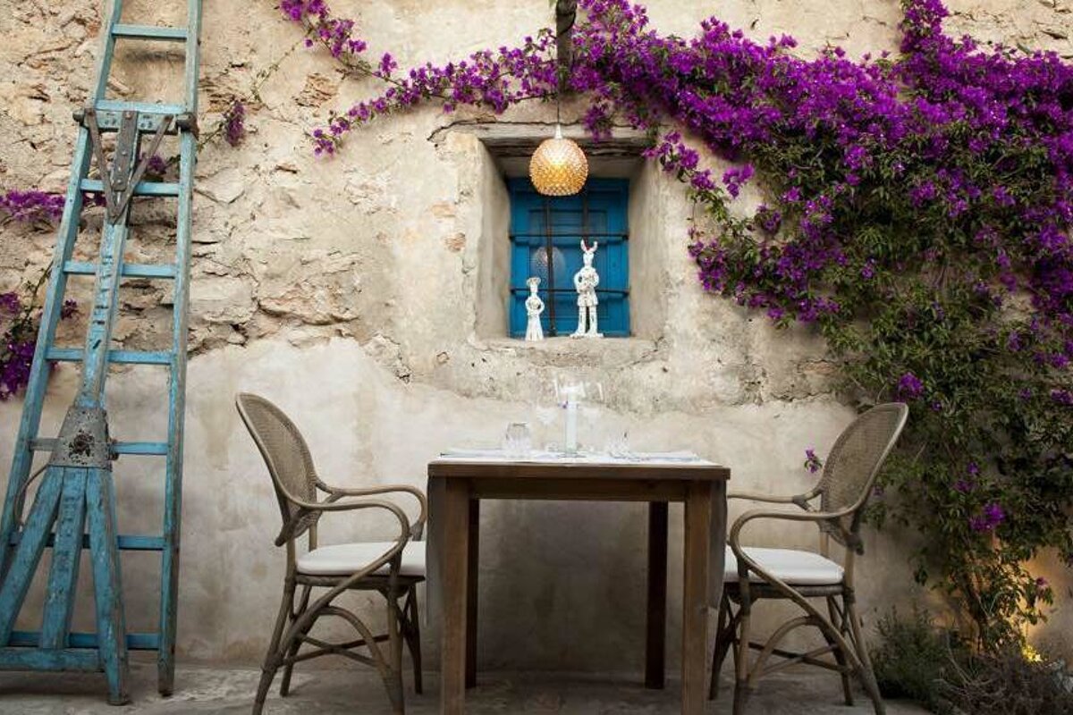 Ca Na Joana Restaurant, Formentera restaurant terrasse