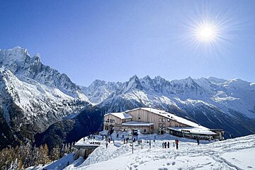 Snow in Chamonix November 2023