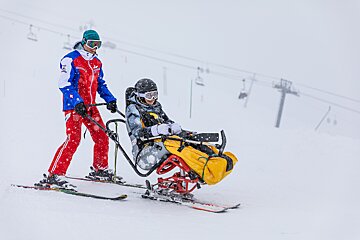ESF Ski School Adaptive Skiing, Meribel
