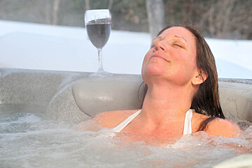 Ardoisiere Chalet, Avoriaz jacuzzi