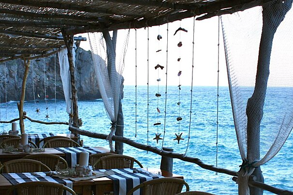 Ca's Patro March Restaurant, Deia restaurant terrasse