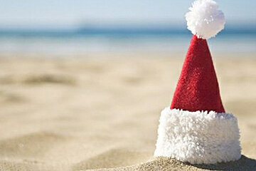 Christmas Dip in the Med or 