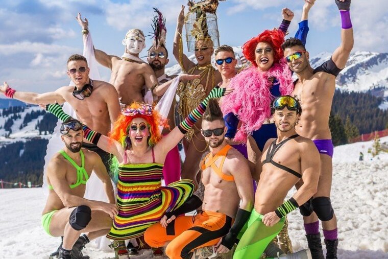 European Gay Ski Week, Les Menuires