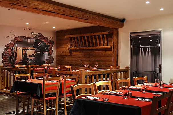 Les Close Up Restaurant, Meribel - Centre interior