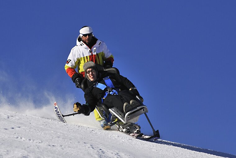 Antenne Handicap Ski School, La Plagne
