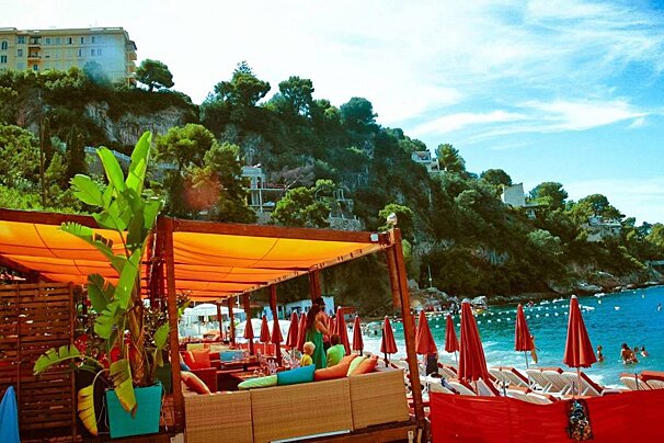 Eden Plage Mala Beach Club, Cap d'Ail beach