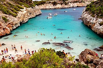 a beautiful beach in mallorca