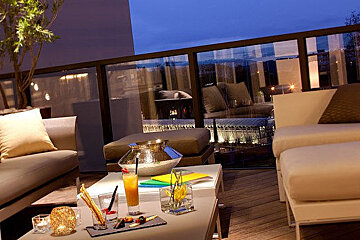 Renaissance Hotel, Aix en Provence terrace