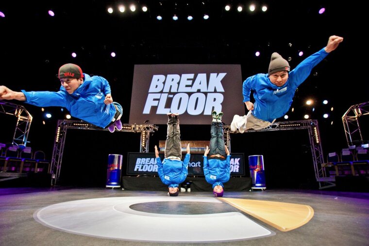 Performers at Break the Floor Cannes