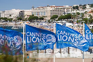 Flags for Cannes Lions Festival of Creativity