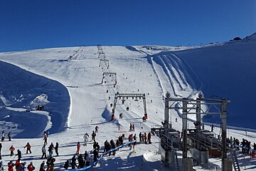 Hogmanay Snow Report from Les 2 Alpes