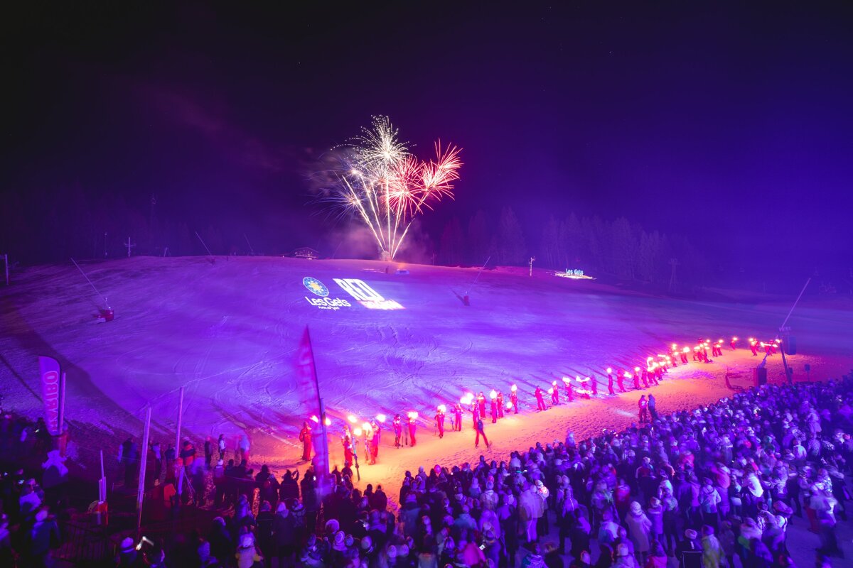 Ski Show by ESF Les Gets