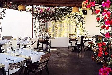Ca Na Pepa Restaurant, Formentera restaurant terrasse