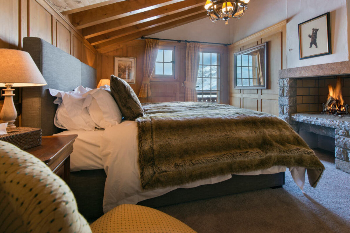 Les Attelas Chalet, Verbier double room