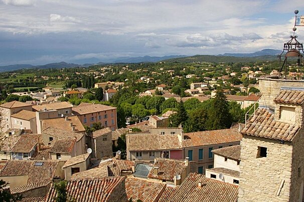 a view over the roof tops