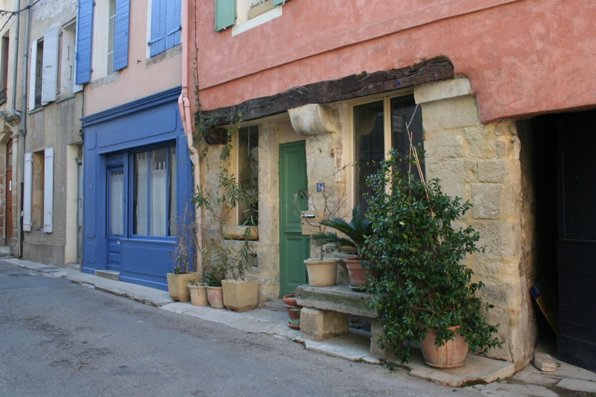 a street in the old town