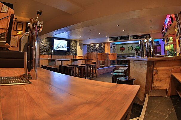 The Cavern Bar, Morzine Centre interior