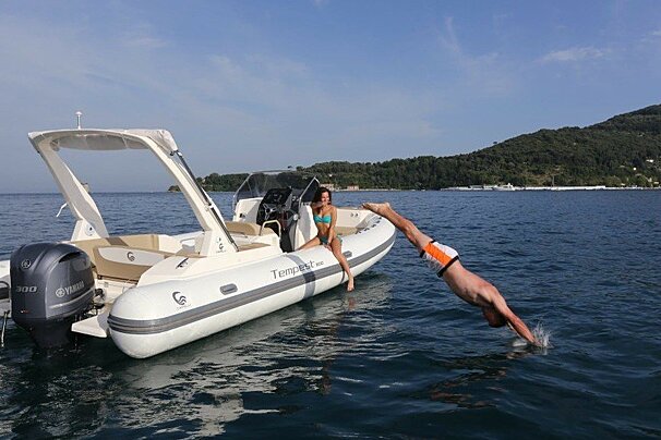 12 Person Motor Boat, Palma Marina exterior