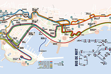About the Local Bus Network in Monaco