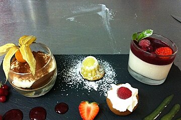 Auberge de Lagnes Restaurant, Lagnes dessert