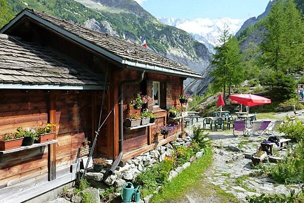 Buvette des Mottets Restaurant, Chamonix exterior