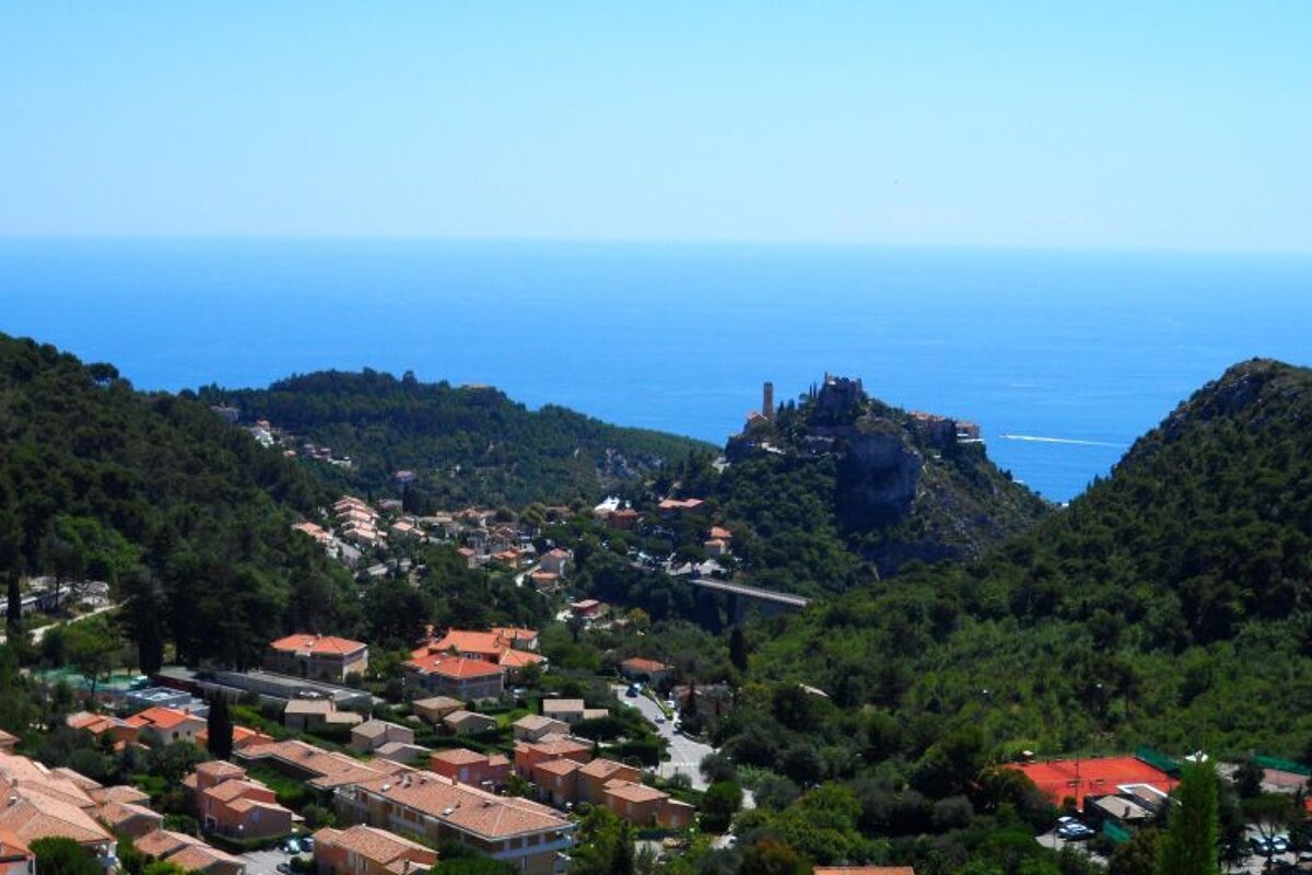 a view of Eze village in Nice