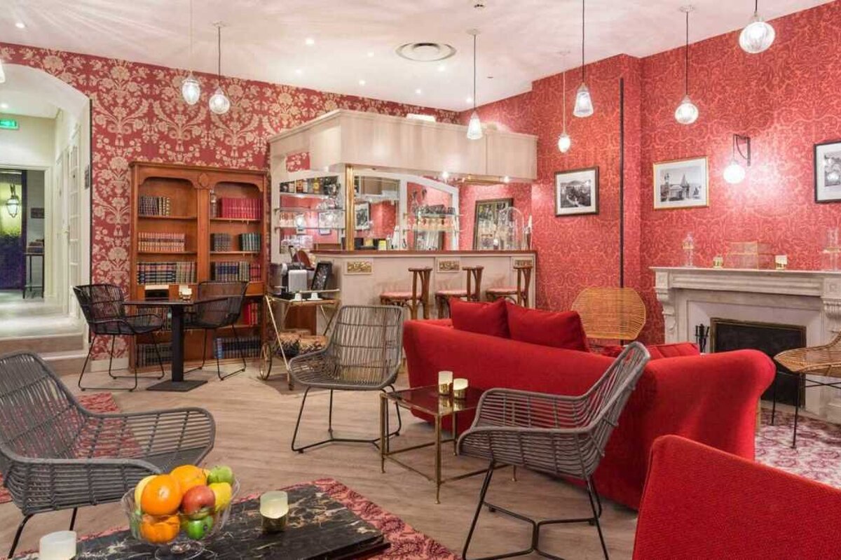 Le Grimaldi Hotel, Nice lounge room 