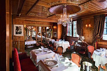 Les Airelles Restaurant, Courchevel  interior
