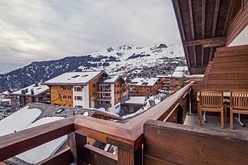 Mirabeau Hotel, Verbier balcony