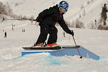 beginner ski area in chamonix