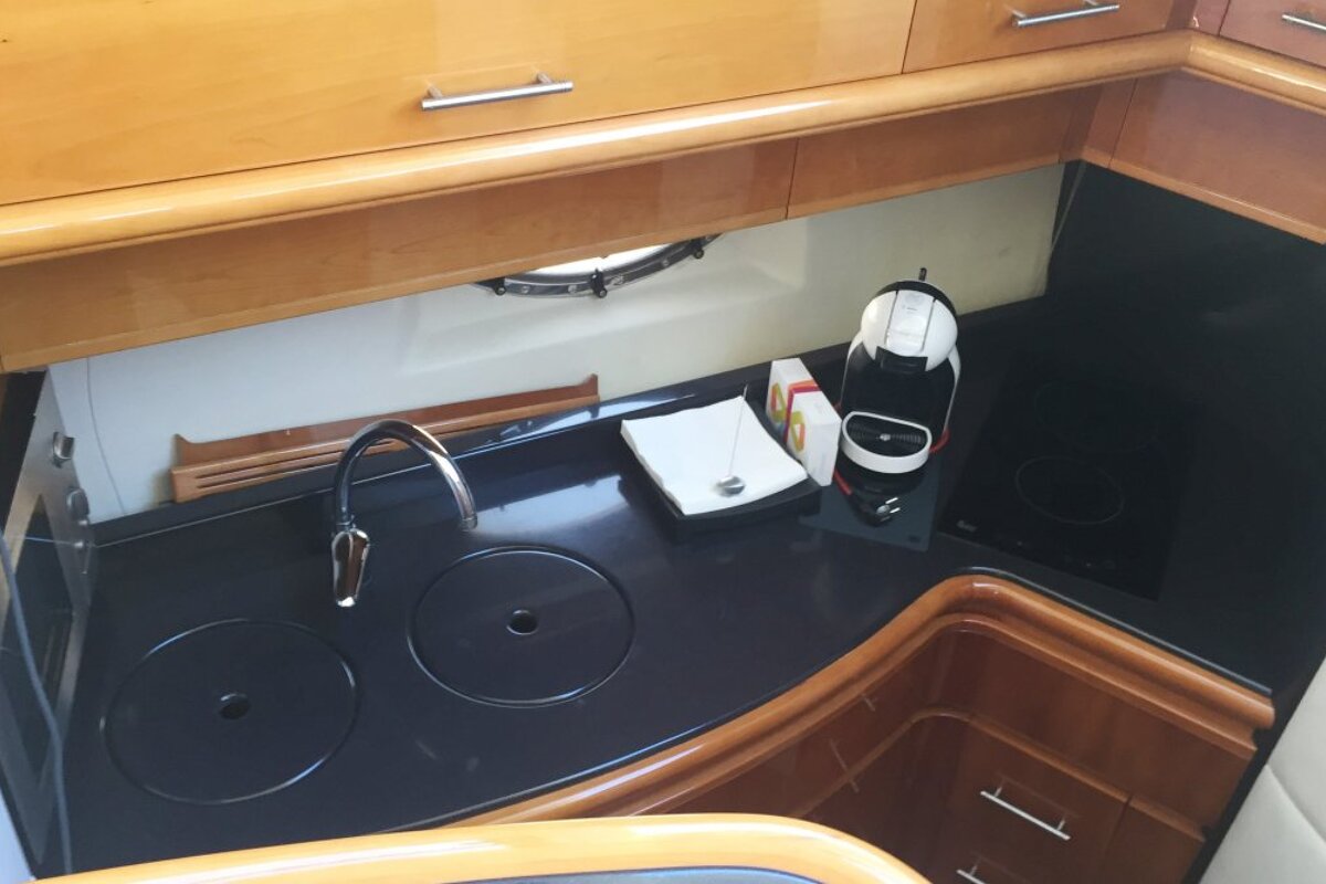 Astondoa 43' Fly 13.7m Motor Yacht, Mallorca Island kitchen