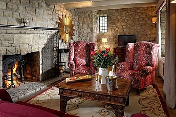 Eza Chateau Hotel, Eze lounge room 
