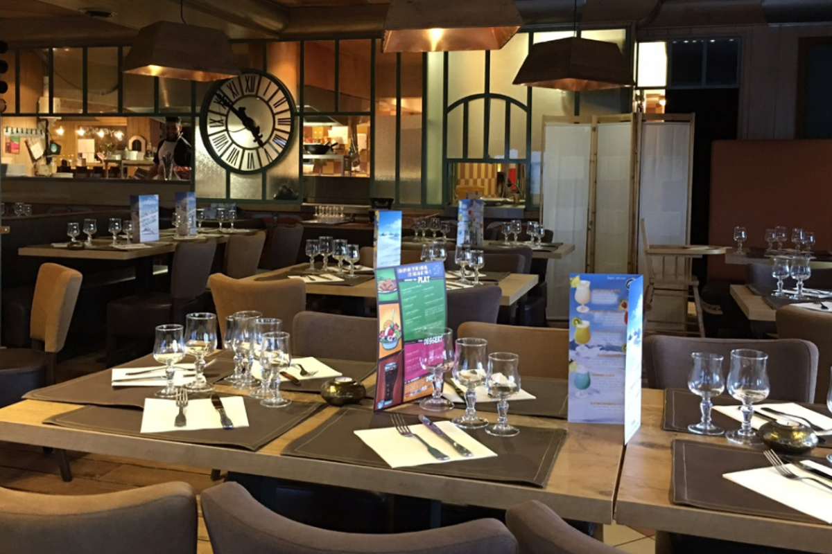 Le Chalet de Maitre Kanter Restaurant, Belle Plagne interior