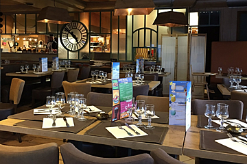 Le Chalet de Maitre Kanter Restaurant, Belle Plagne interior