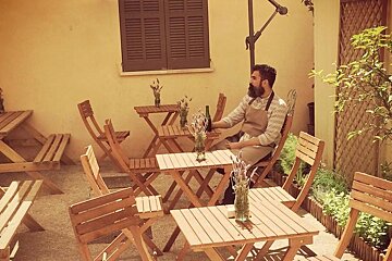 Rosevelvet Bakery Cafe, Palma de Mallorca terrace